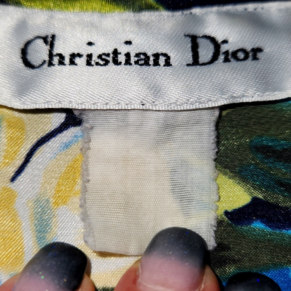 Christian Dior Robe, Floral